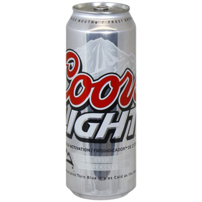 COORS LIGHT 24OZ CAN