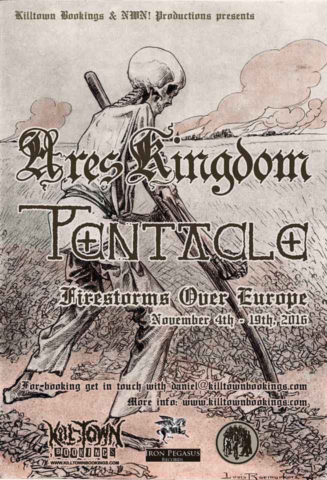 ares kingdom & pentacle firestorms over europe