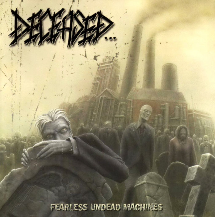 deceased - fearless undead machines reissue cover