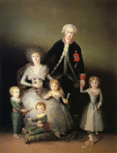 The Duke and Duchess of Osuna and their Children. Francisco de Goya y Lucientes. 1787-1788. Oil on canvas.