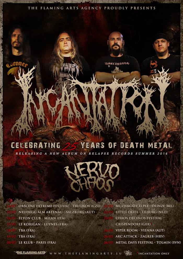 incantation summer 2016 tour