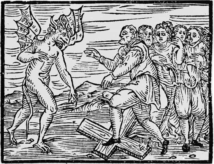 malleus maleficarum cross trample