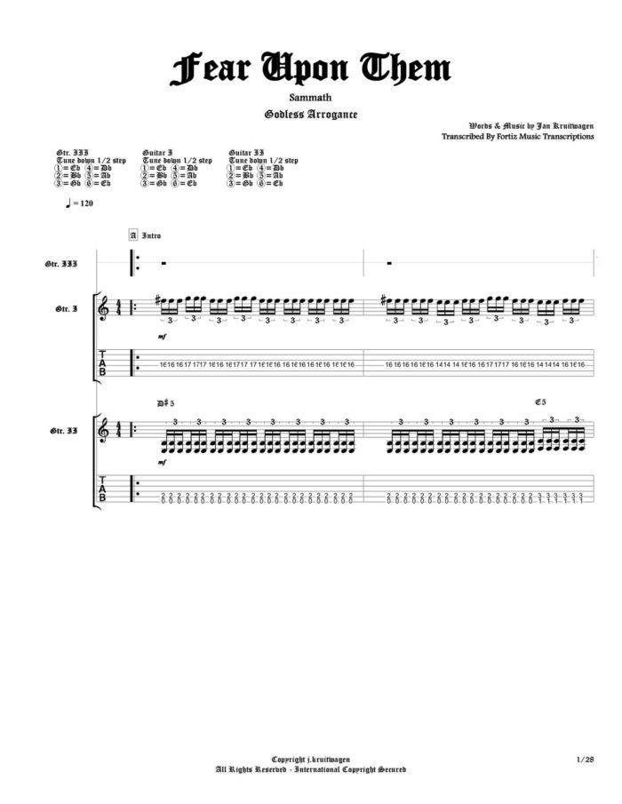 sammath-fear-upon-them-transcription