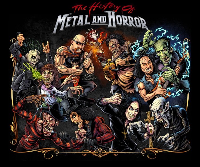 The History of Metal and Horror