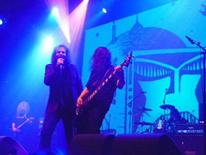 Voivod on stage