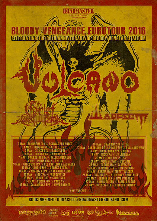 vulcano bloody vengeance tour final